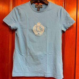 Ralph Lauren active T-shirt, embroidered logo, casual, summer